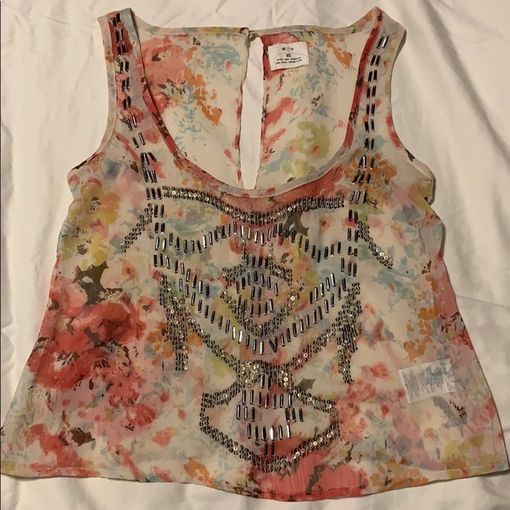 Urban Outfitters Pins and Needles Colorful Tank